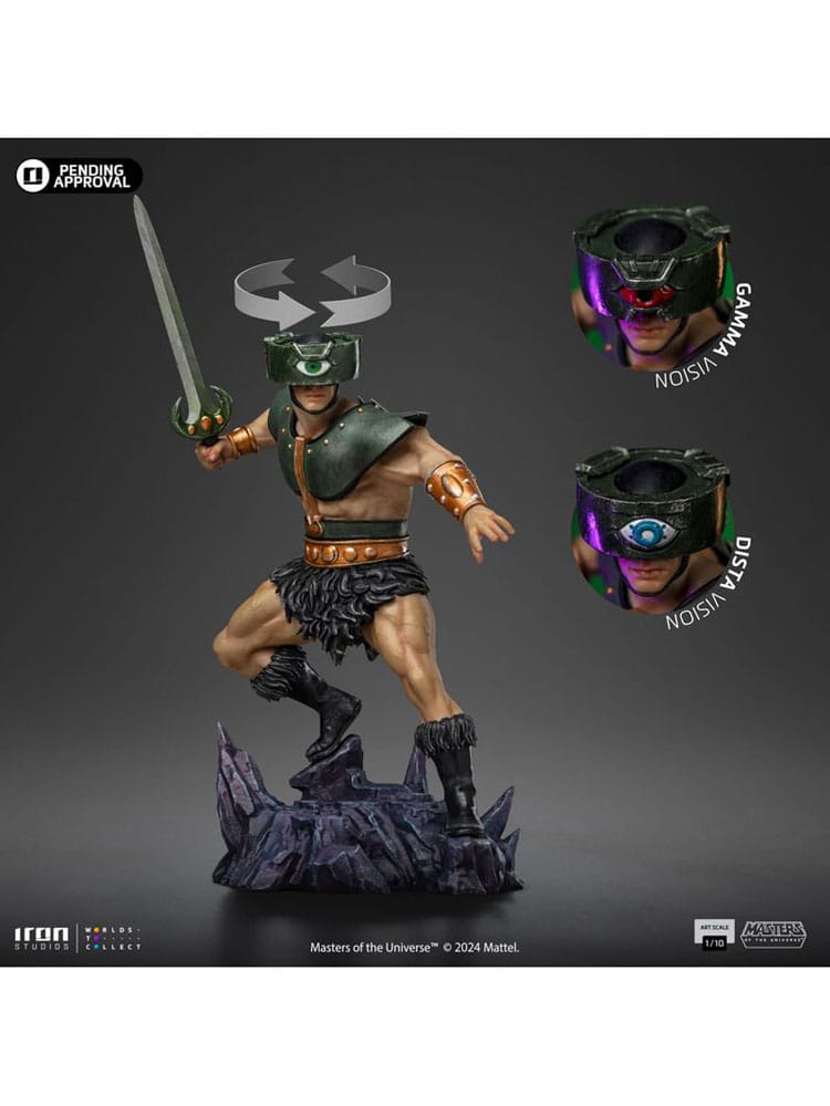 Triklops Les Maîtres de L'univers Masters of the Universe He-Man statuette Art Scale Triklops 24cm Iron Studios