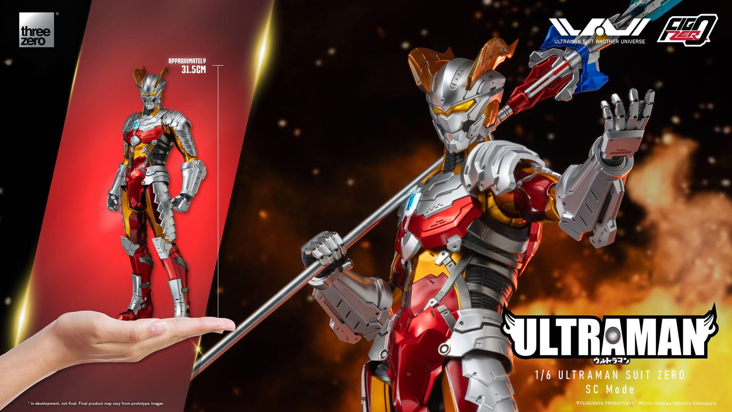 Ultraman Suit Zero SC Mode Ultraman figurine FigZero 31cm ThreeZero