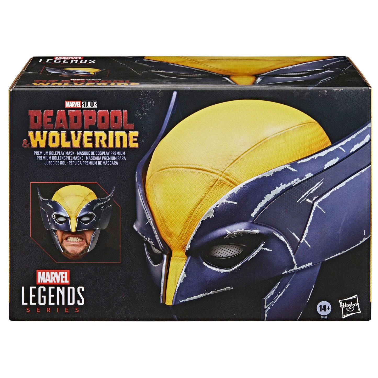 Wolverine Deadpool & Wolverine masque Roleplay Premium 1/1 Hasbro