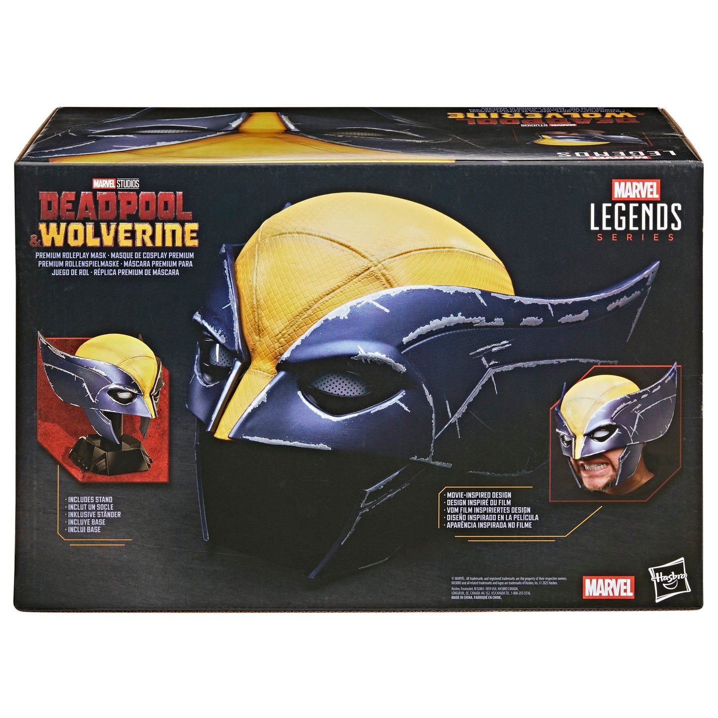 Wolverine Deadpool & Wolverine masque Roleplay Premium 1/1 Hasbro