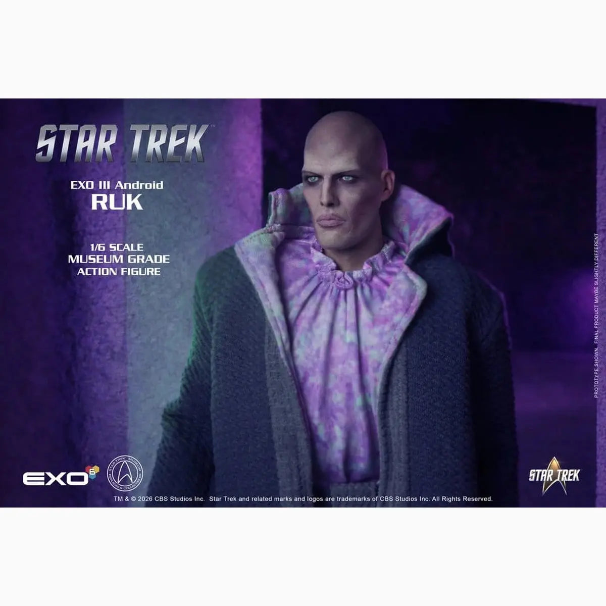 Star Trek: La série originale figurine 1/6 Ruk EXO III Android 33 cm - Image 7