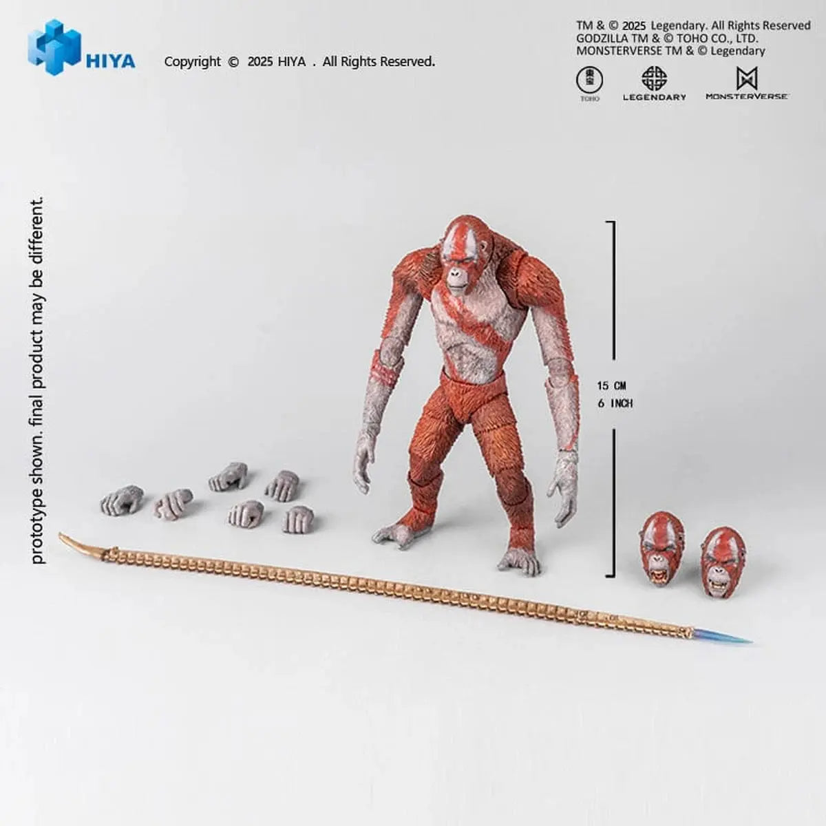 Godzilla x Kong The New Empire figurine Exquisite Basic Skar King 15 cm - Image 6