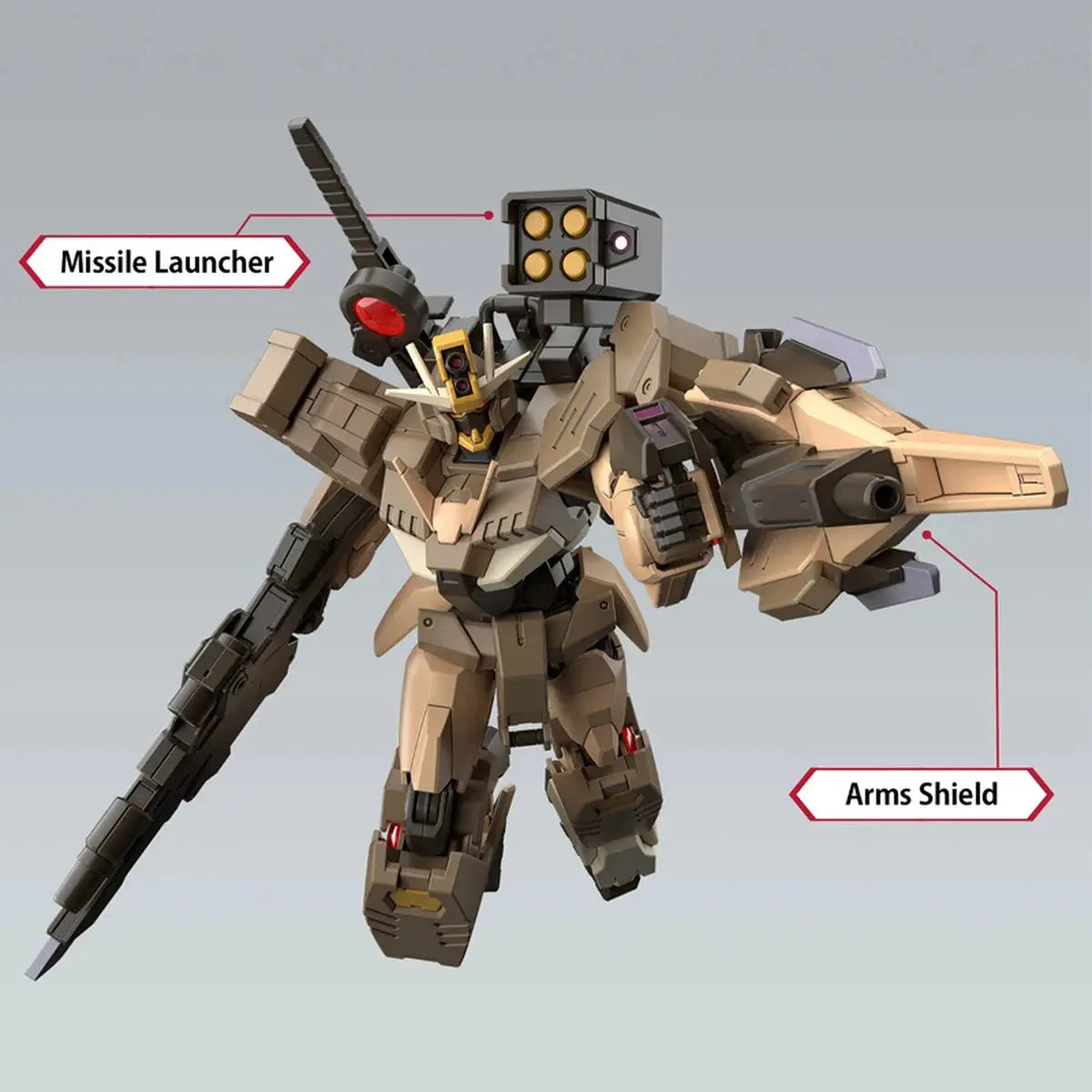 Gundam Gunpla HG 1/144 010 Gundam 00 Command Qant Desert Type - Image 3