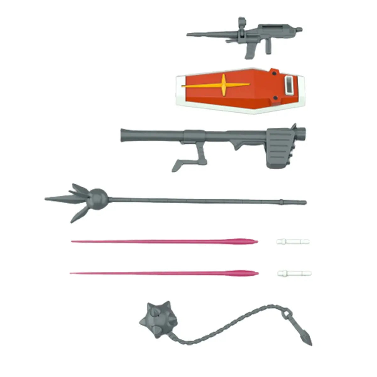 Gundam Gunpla Entry Grade Rx-78-2 Full Weapon Set - Image 2