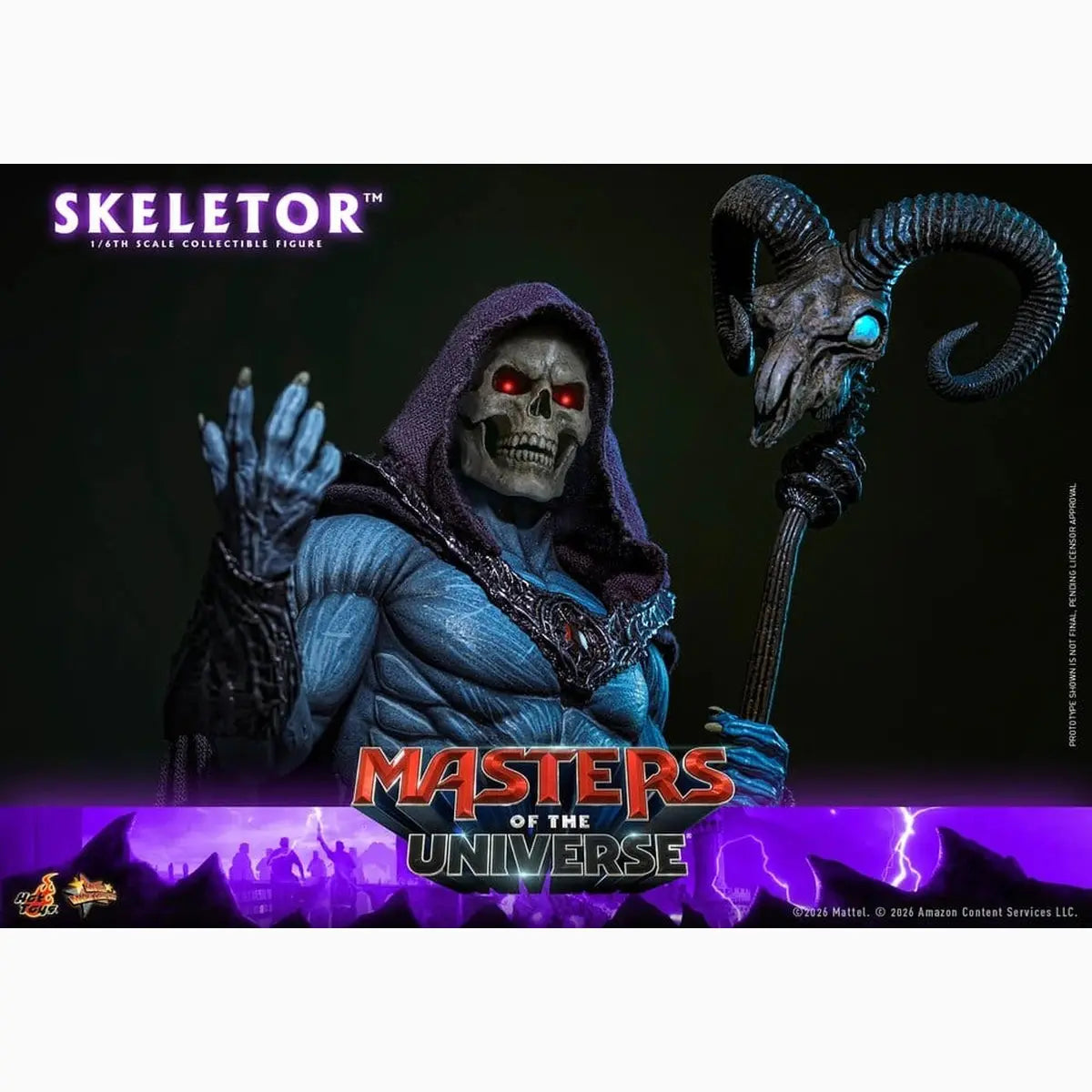 Masters of the Universe Movie Masterpiece figurine 1/6 Skeletor 31 cm - Image 7