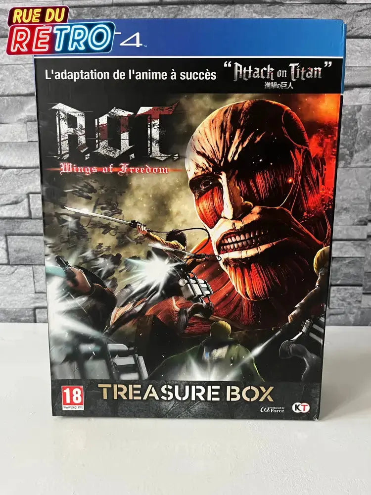 Attaque des Titans Ps4 / Collector Treasure Box Coffret Collector de Jeux Vidéo