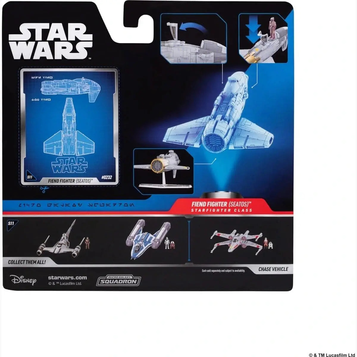 Star Wars Véhicule Moyen Fiend Fighter with Star Navigator 13 cm - Image 5