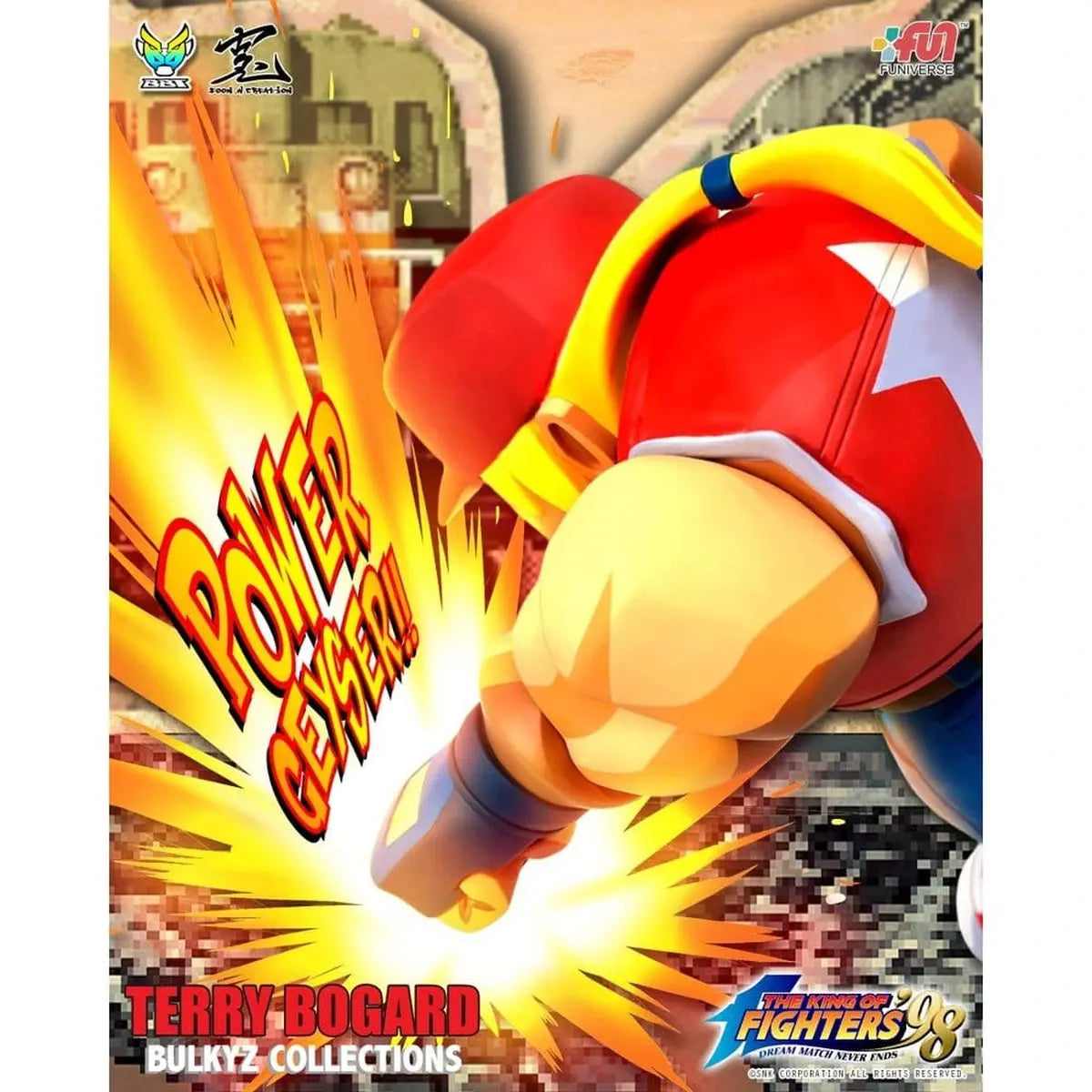 The King of Fighters Bulkyz figurine vinyle Terry Bogard 30 cm - Image 7