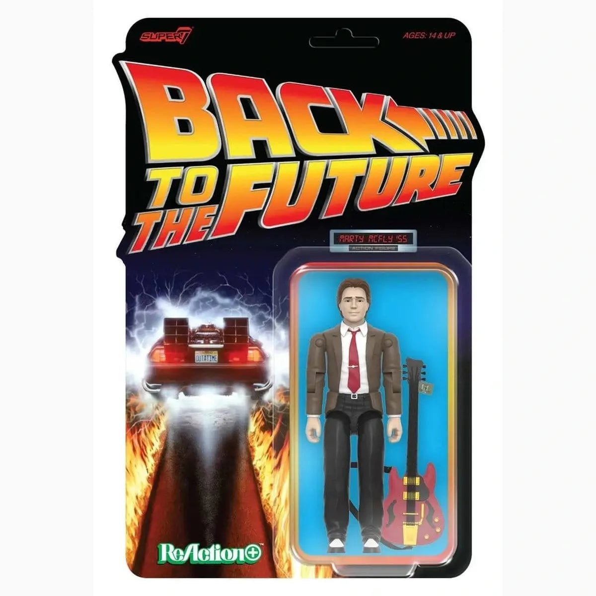 Retour vers le futur Figurine ReAction+ Wave 01 - Marty McFly '55 4 cm - Image 4