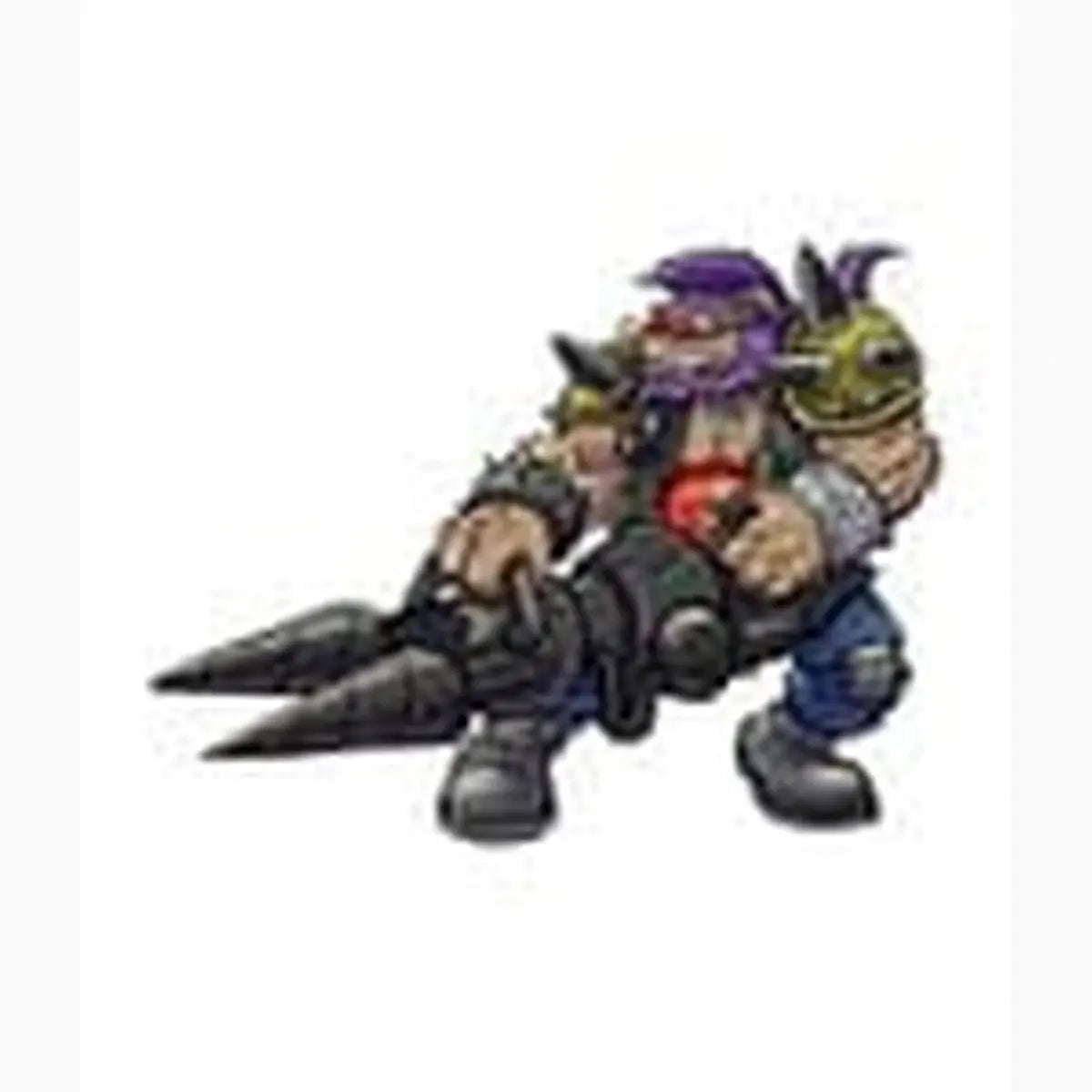 Tortues Ninja x G.I. Joe Crossover Classics figurine Rocksteady x Dreadnok Buzzer 12 cm - Image ajoutée 3