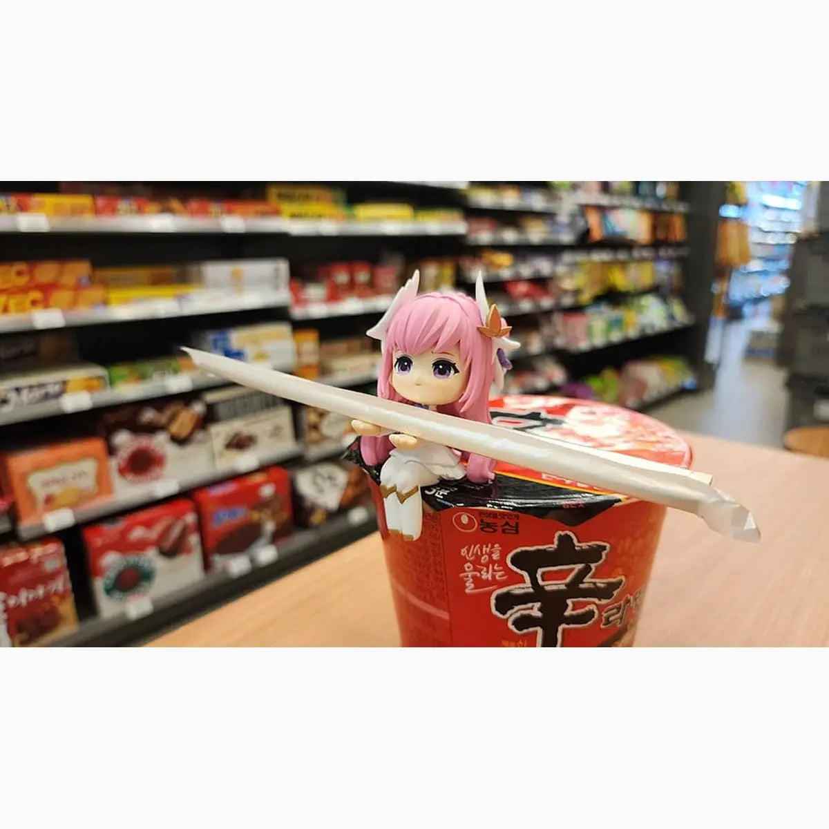 Goddess of Victory: Nikke statuette PVC Cup Noodle Holder Dorothy 9 cm - Image 7