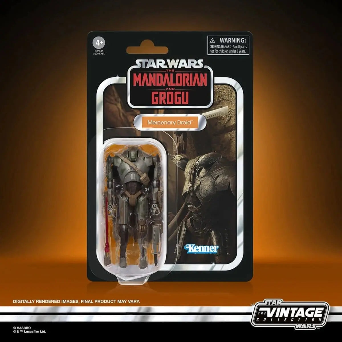 Star Wars : Le Mandalorien et Grogu Vintage Collection figurine Mercenary Droid 10 cm - Image 7
