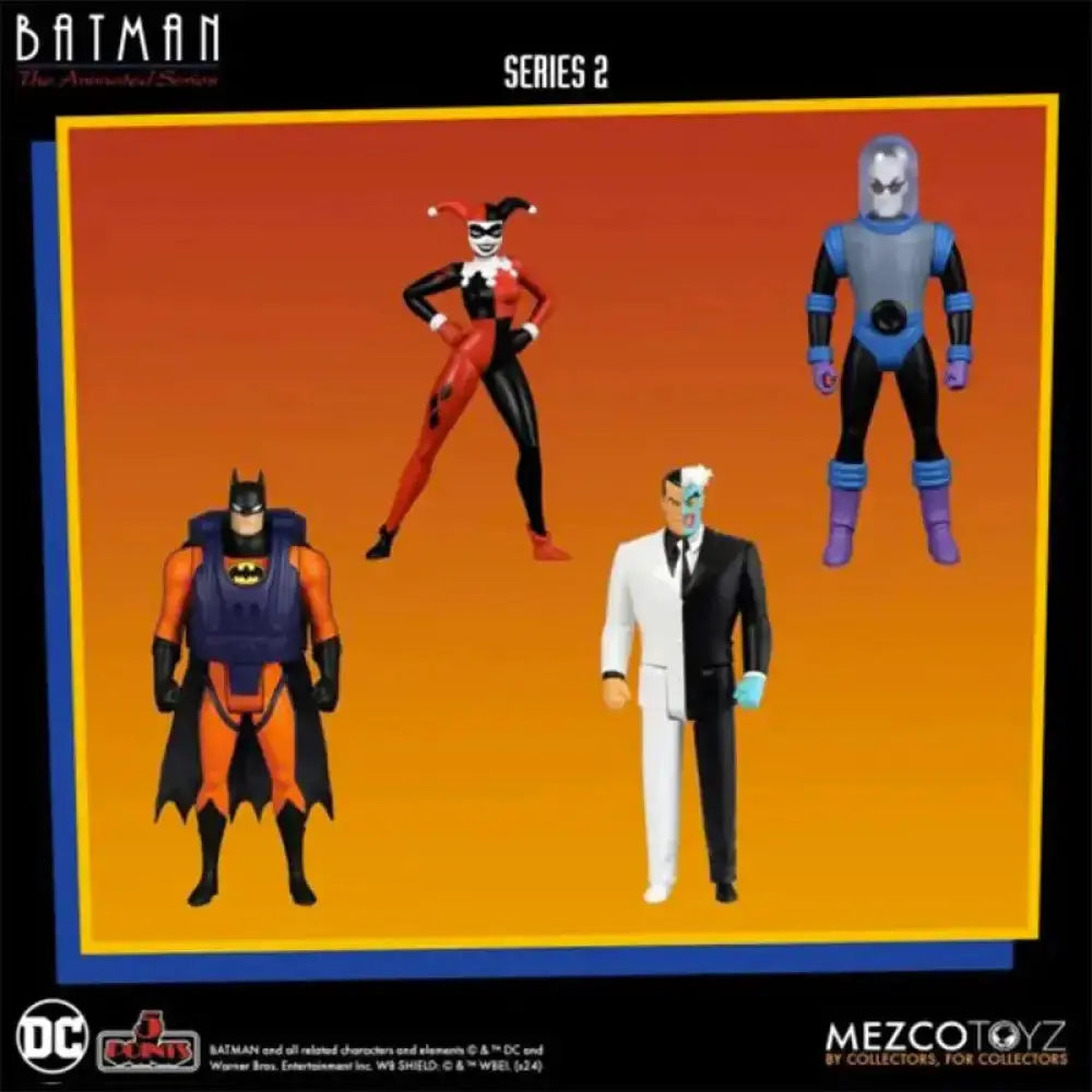 Batman: The Animated Collection de 4 figurines Deluxe Set Mezco Toys - Rue Du Retro