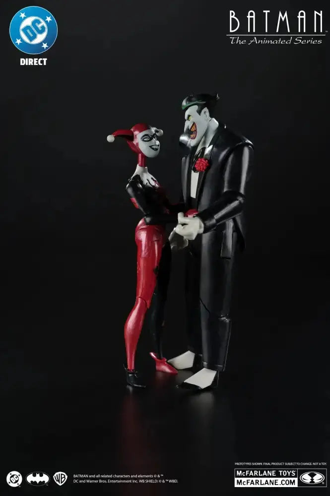 Batman The Animated Series Harley Quinn Le Joker DC Direct figurines Harley Quinn Le Joker (Mad Love) (Gold Label) 18cm McFarlane Toys