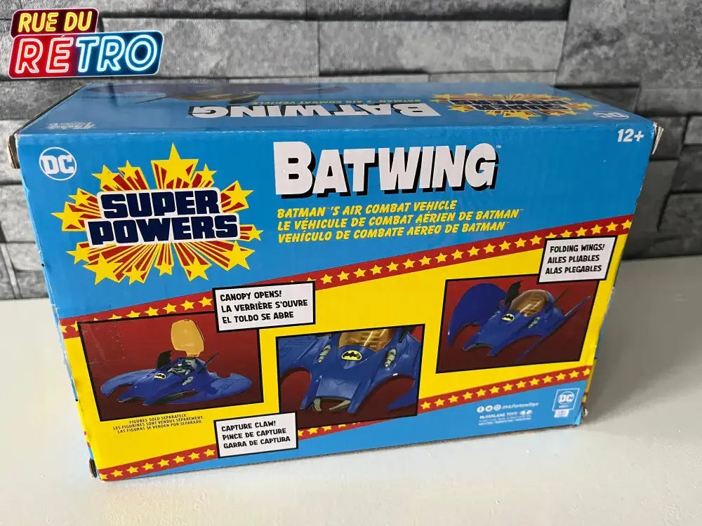 Batwing / Super Powers Batman’s Air Combat Véhicle Figurine et Véhicule pour Figurines