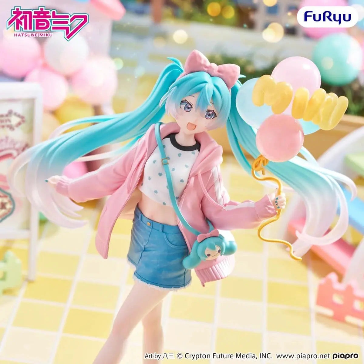 Hatsune Miku figurine PVC Muchute Theme Park Date Version 19 cm - Image 6