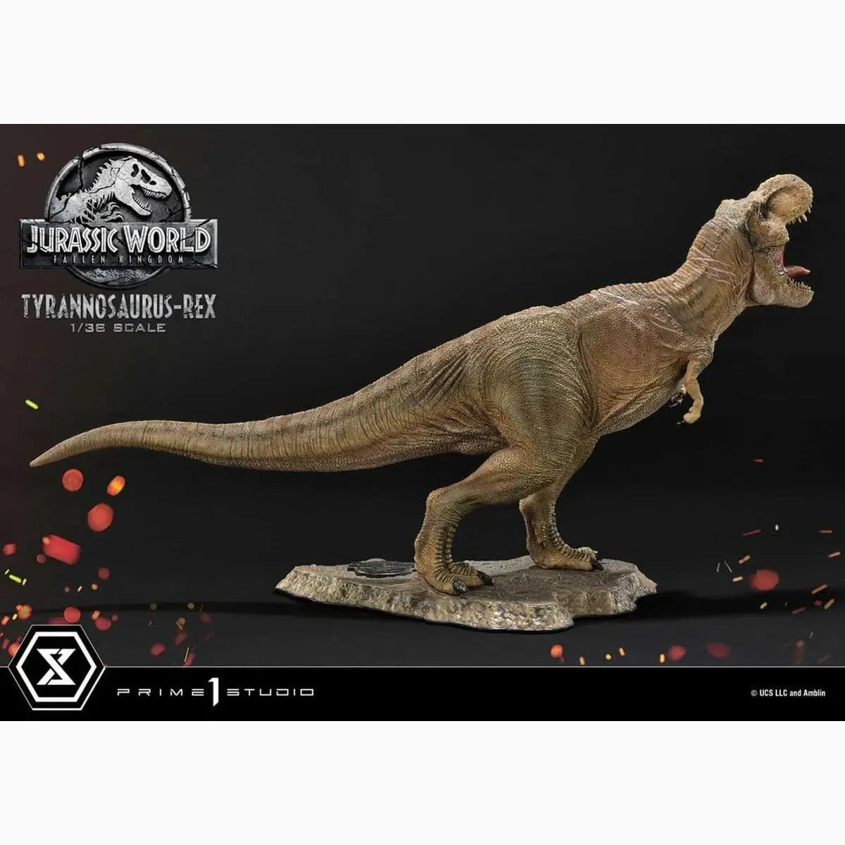 Jurassic World: Fallen Kingdom (Film) Prime Collectible Figures statue 1/38 Tyrannosaurus Rex 23 cm - Image 7