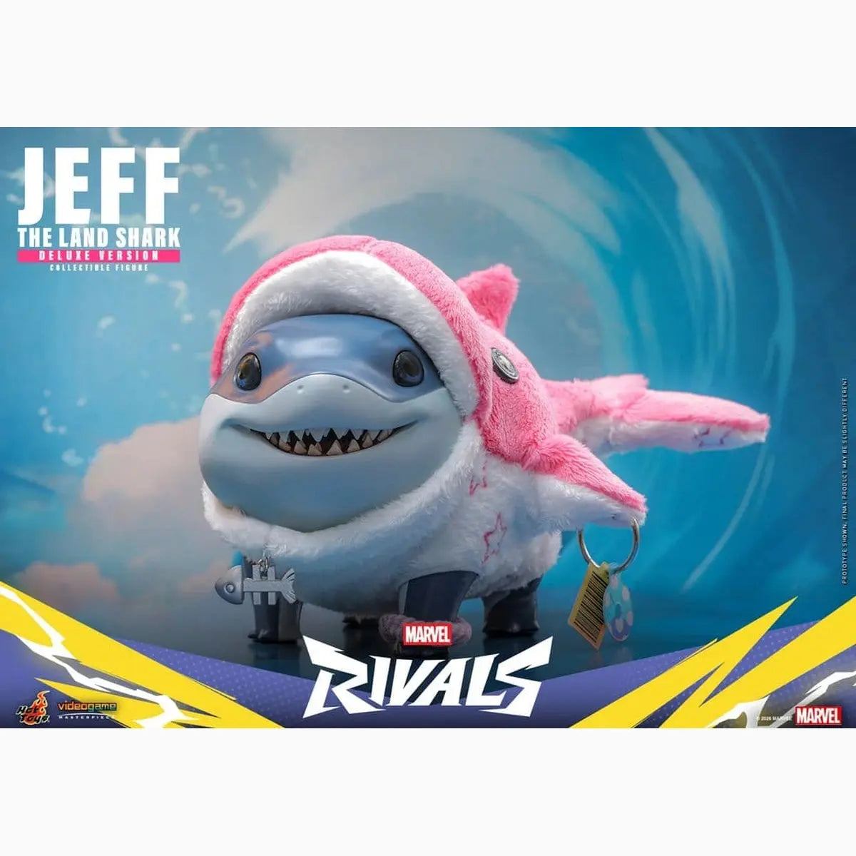 Marvel Rivals Videogame Masterpiece Series Figurine d'action Jeff the Land Shark (Deluxe Version) 11 cm - Image 7