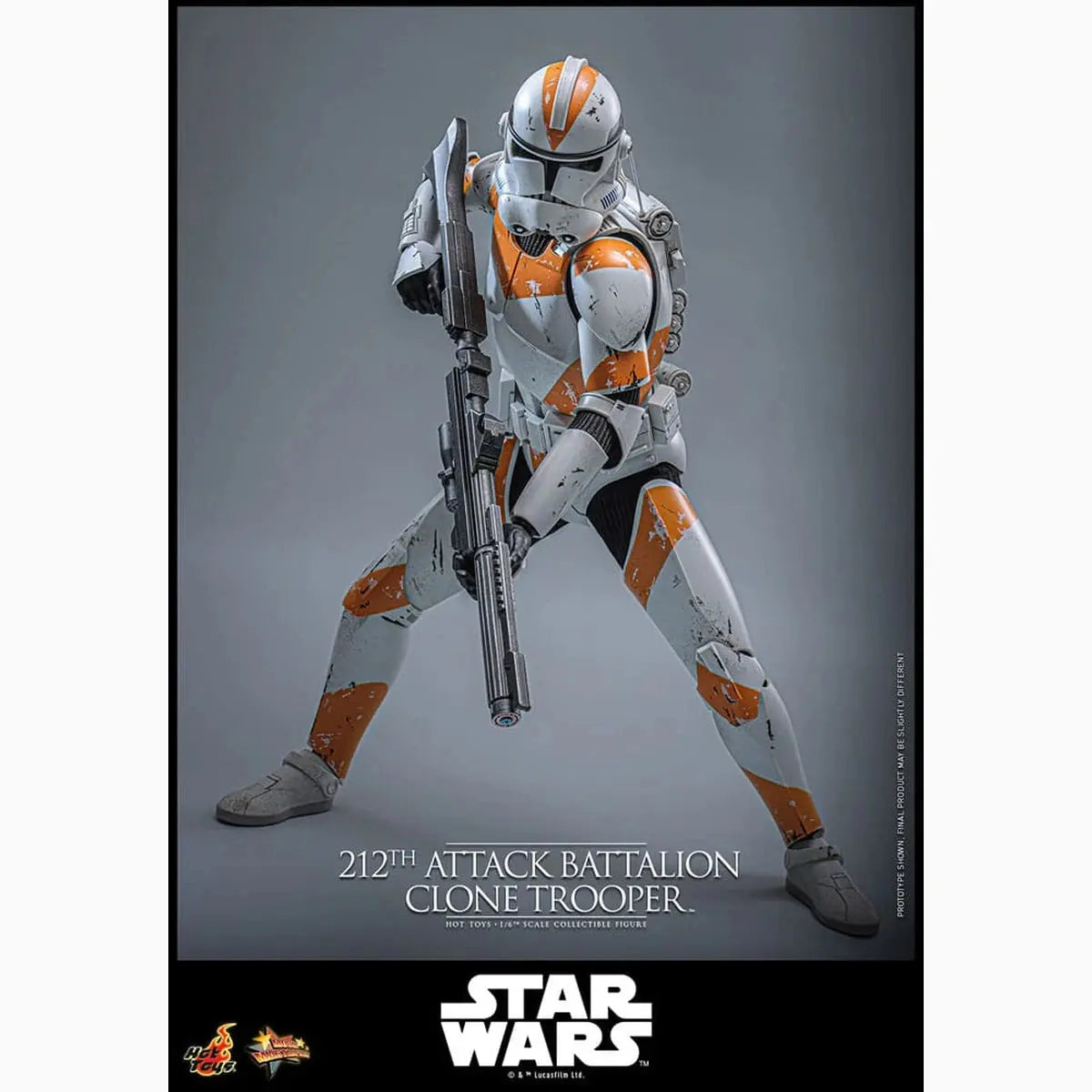 Star Wars: The Clone Wars figurine 1/6 212th Attack Battalion Clone Trooper Deluxe Version 30 cm - Image 7