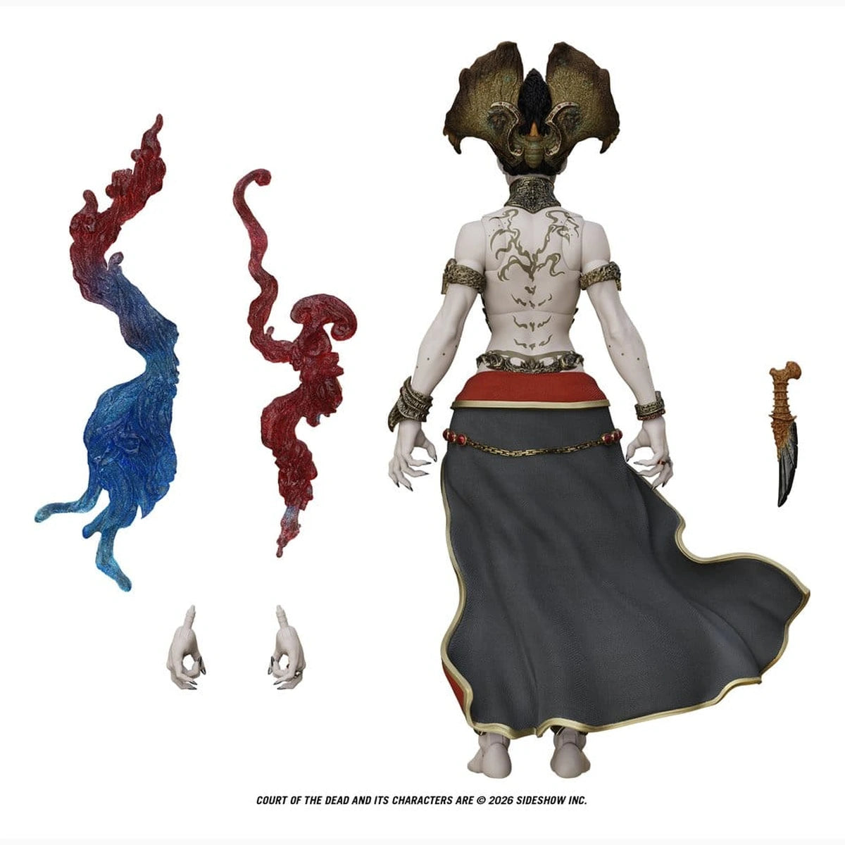 Court of the Dead figurine 1/12 Gethsemoni: Queen of the Dead 15 cm - Image 6