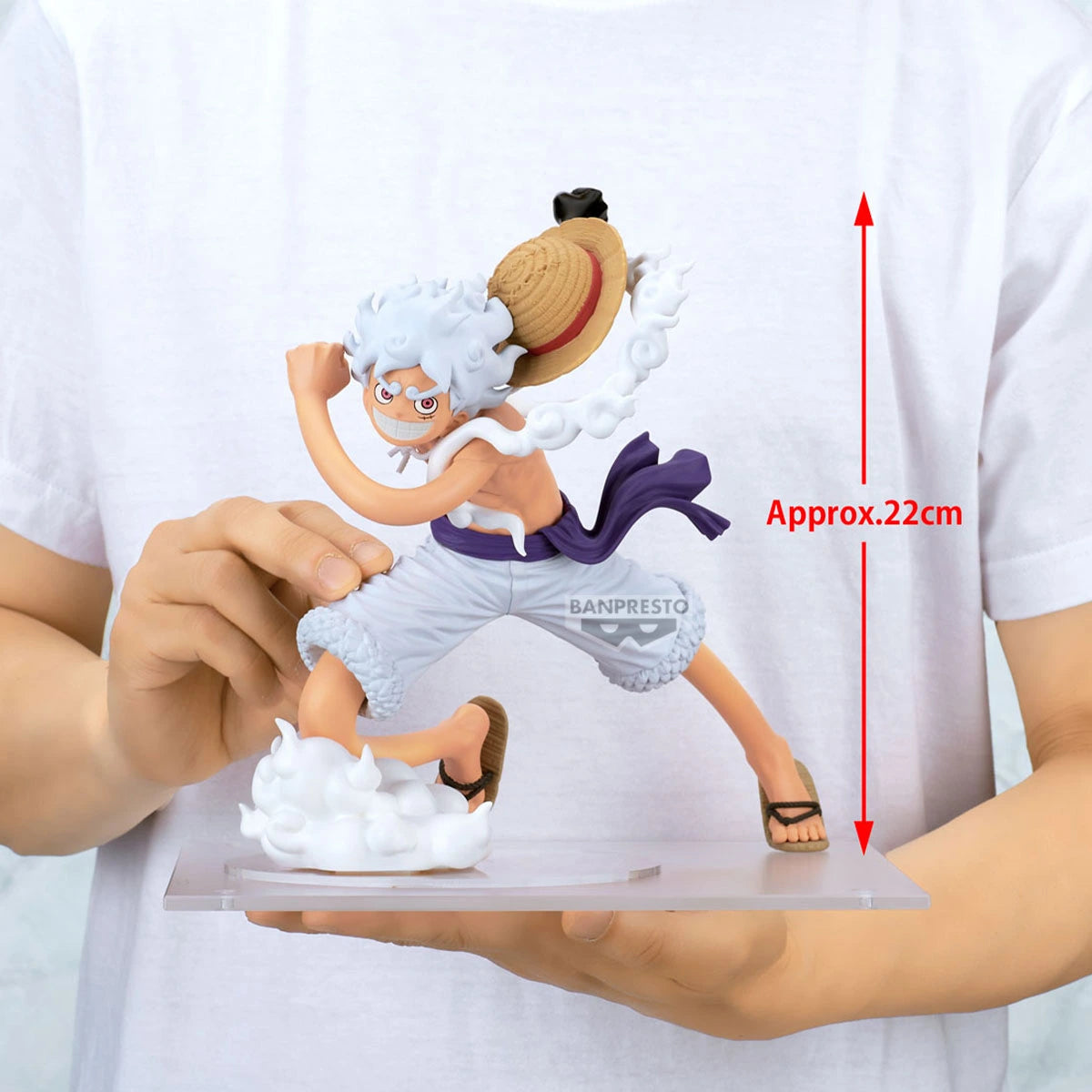 One Piece Grandista Monkey D.Luffy Gear5 II 22cm W132 - Image 2