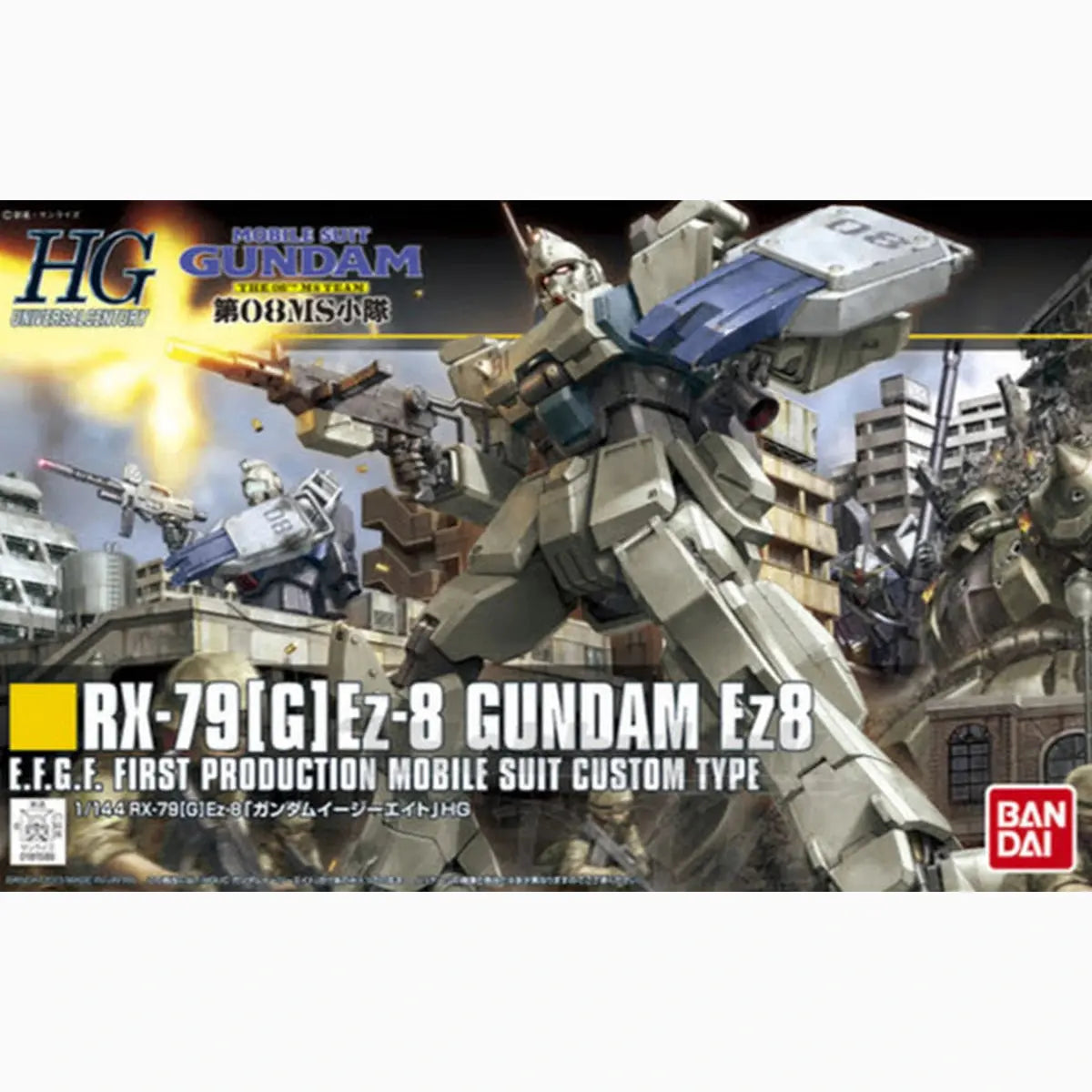 Gundam Gunpla HG 1/144 155 RX-79 Gundam Ez8 - Image 2