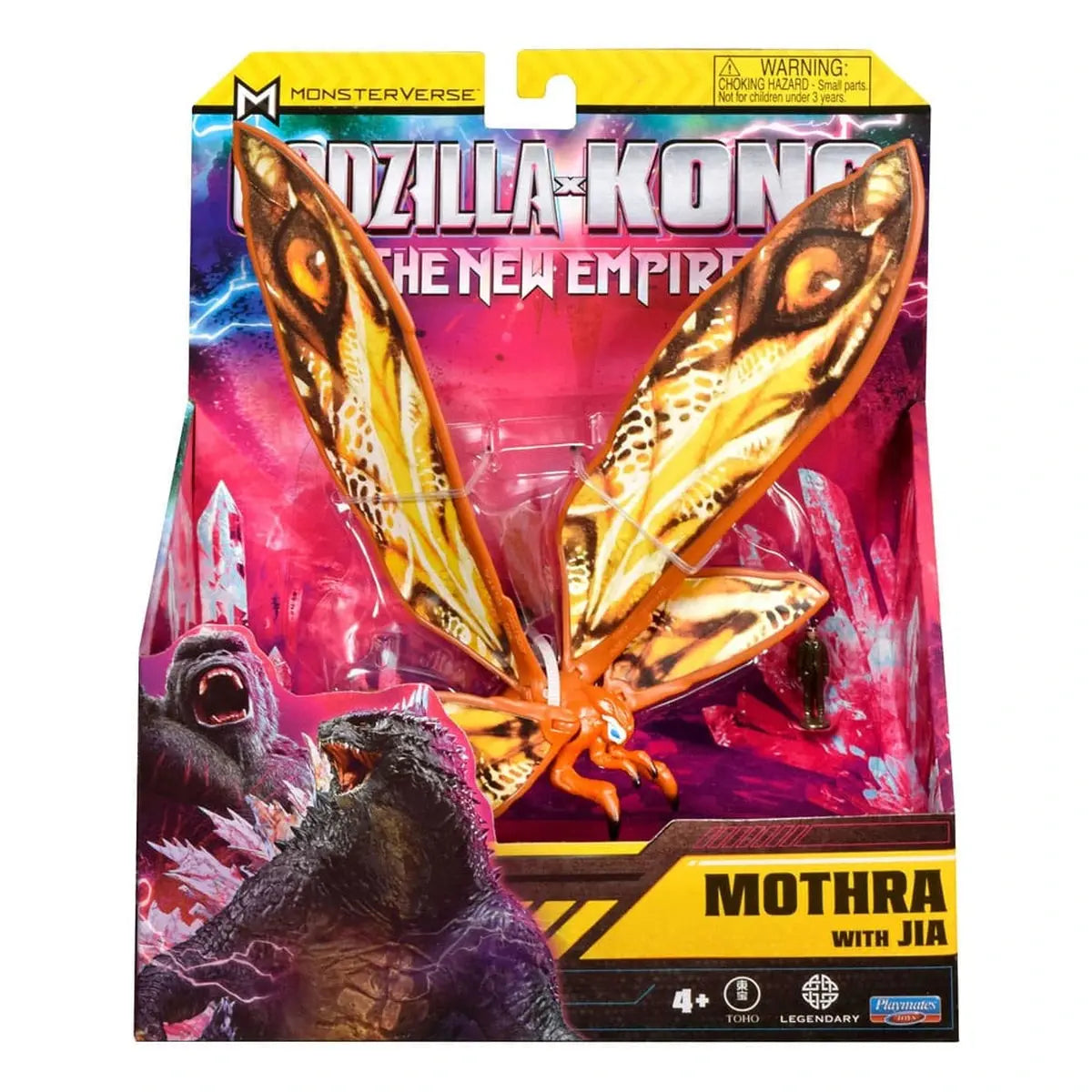 Godzilla x Kong: Le Nouvel Empire figurine Mothra with Jiva 15 cm - Image 4