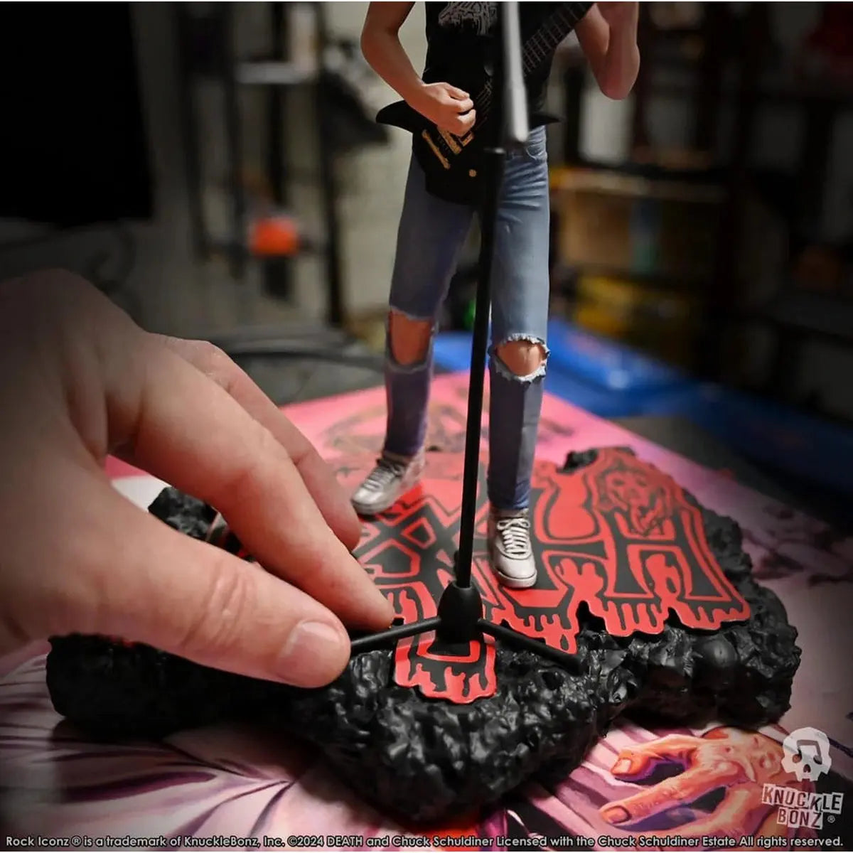 Death statuette Rock Iconz Chuck Schuldiner II 22 cm - Image 7
