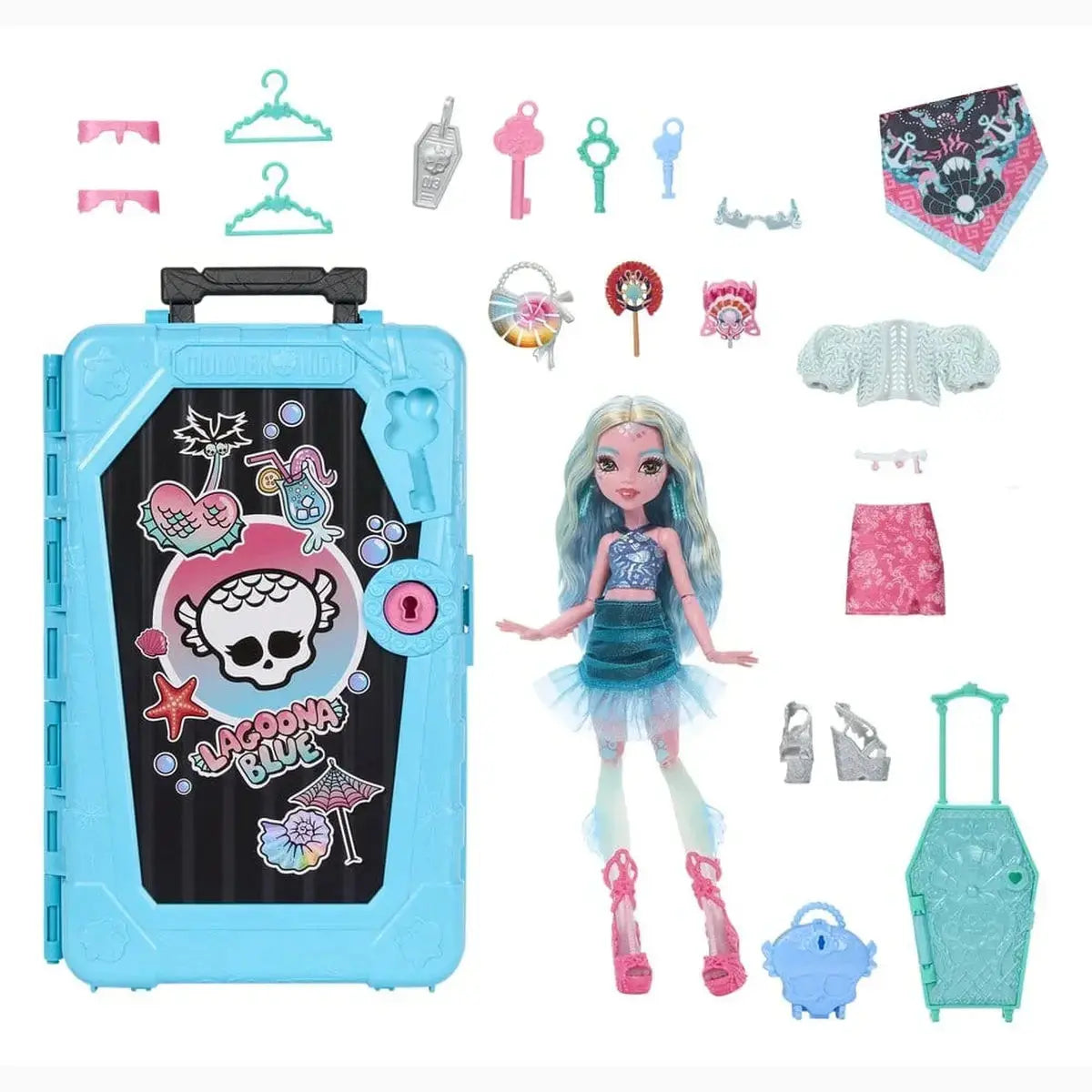 Monster High Skulltimate Secrets poupée Destination: Gore-geous Oasis - Lagoona Blue - Image 7