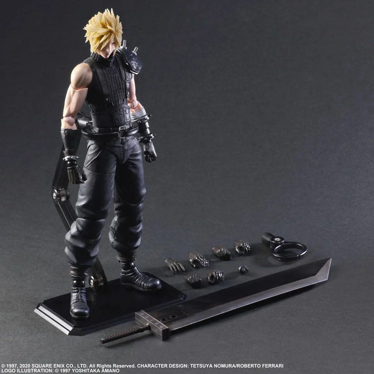 Final Fantasy VII Remake Play Arts Kai figurine Cloud Strife Ver. 2 27 cm - Image 7
