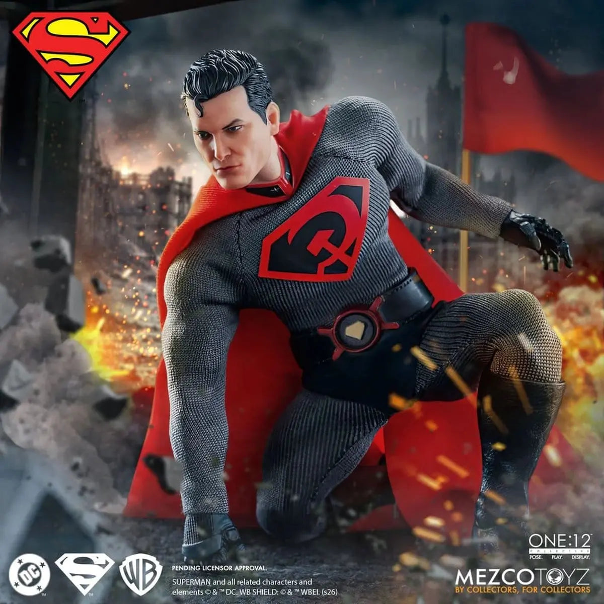 DC Comics One:12 Collective figurine 1/12 Superman: Red Son 17 cm - Image 7