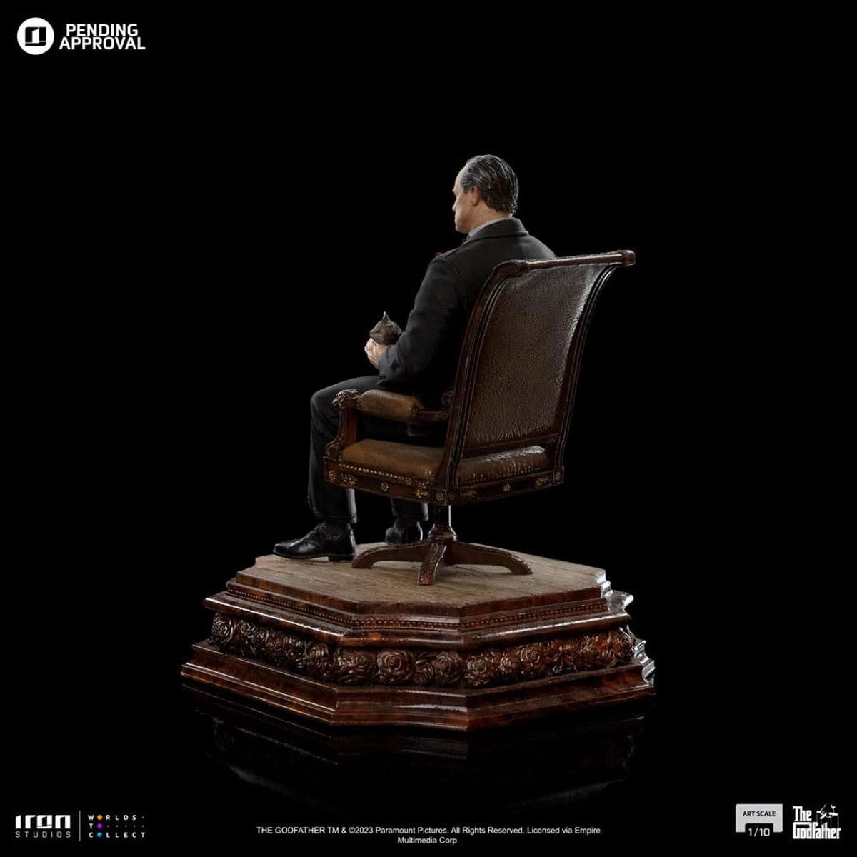 Le Parrain statuette 1/10 Art Scale Don Vito Corleone 19 cm - Image 6