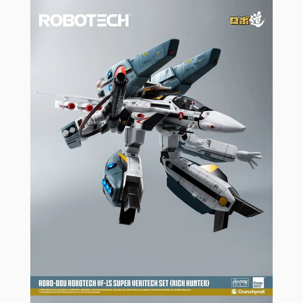 Robotech Robo-Dou figurine VF-1S Super Veritech Set (Rick Hunter) 20 cm - Image 7