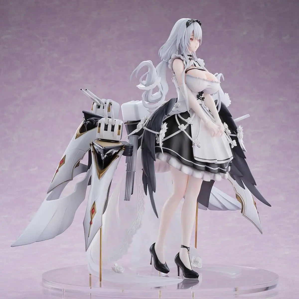 Azur Lane figurine PVC 1/6 Shira Heavy Armament Ver. 26 cm - Image 7