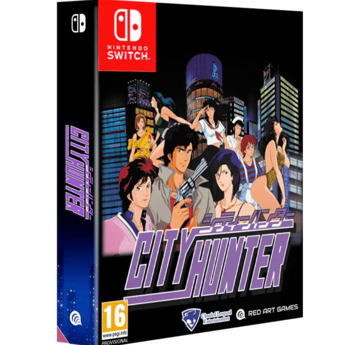 City Hunter Nicky Larson Collector's Edition Nintendo Switch RED ART GAMES