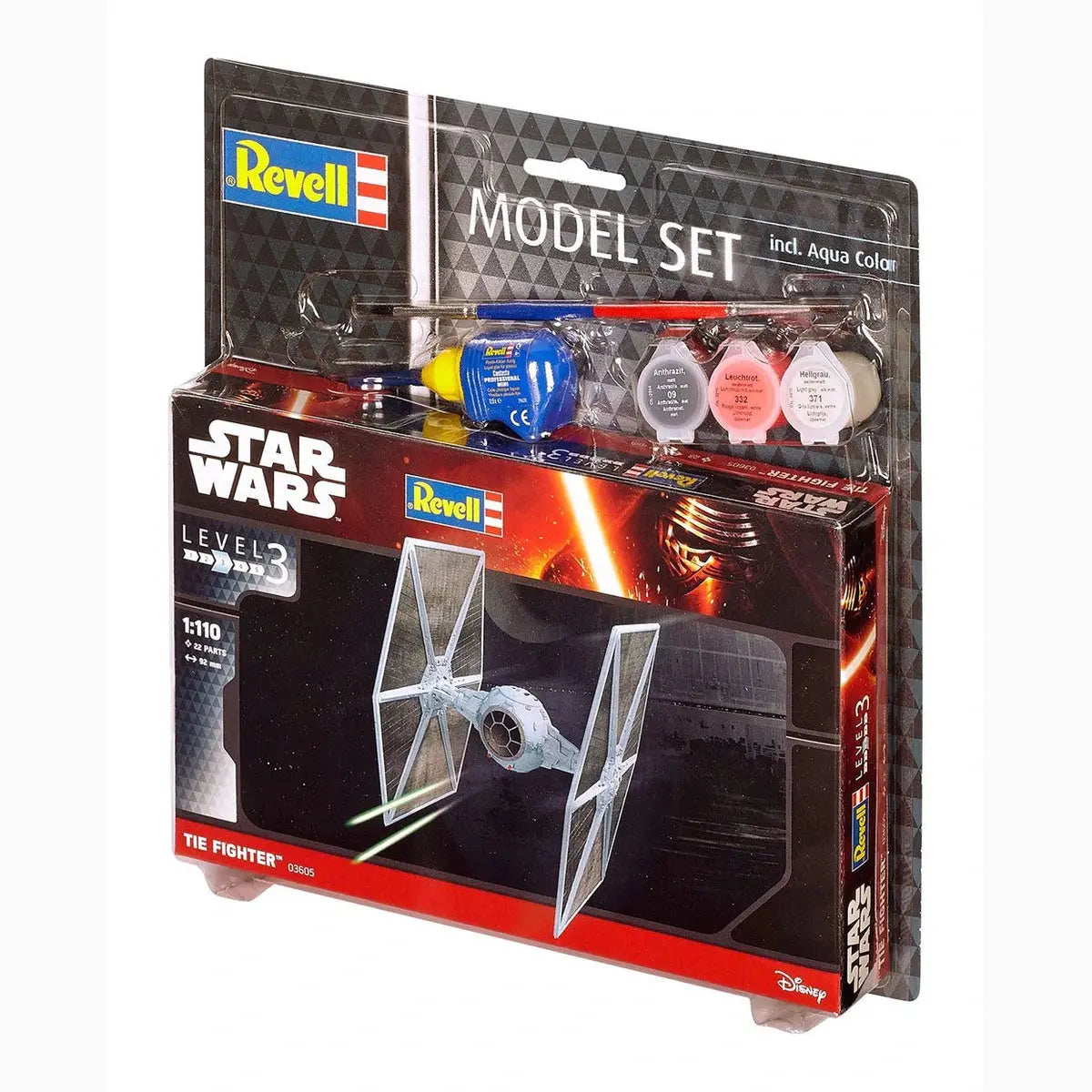 Star Wars maquette 1/110 Model Set TIE Fighter 9 cm - Image 6