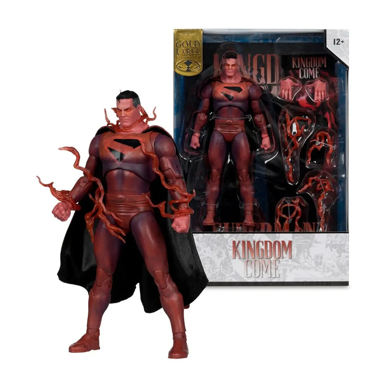 DC Multiverse McFarlane Cover Recreations figurine Superman (Kingdom Come) (Gold Label) 18 cm - Image 7