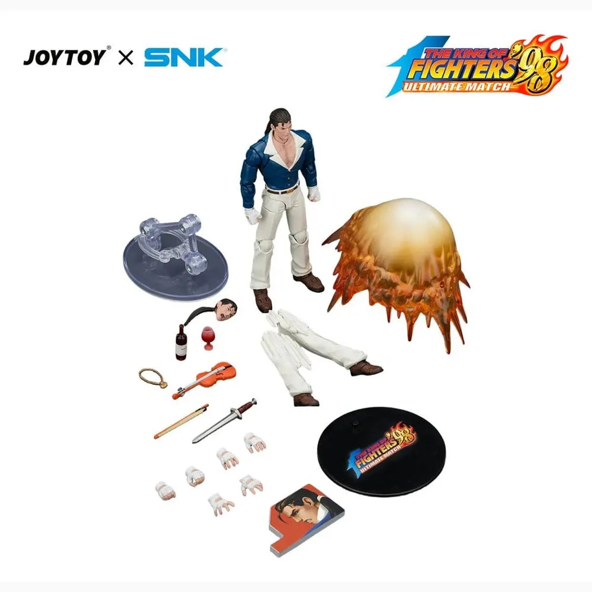 The King of Fighters '98 Ultimate Match figurine Robert Garcia (Art of Fighting Team) 12 cm - Image 7