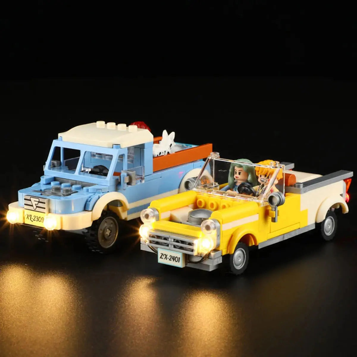 Lumibricks Road Trip 18004 Night Glow Drive-In - Image 4