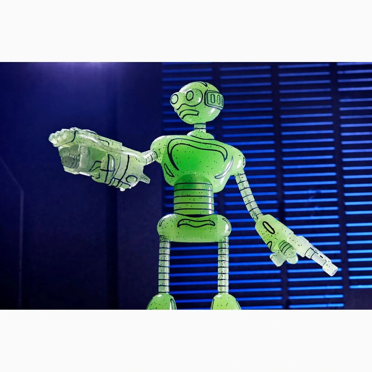 Tortues Ninja (Mirage Comics) figurine Transmat Fugitoid GID 18 cm - Image 7