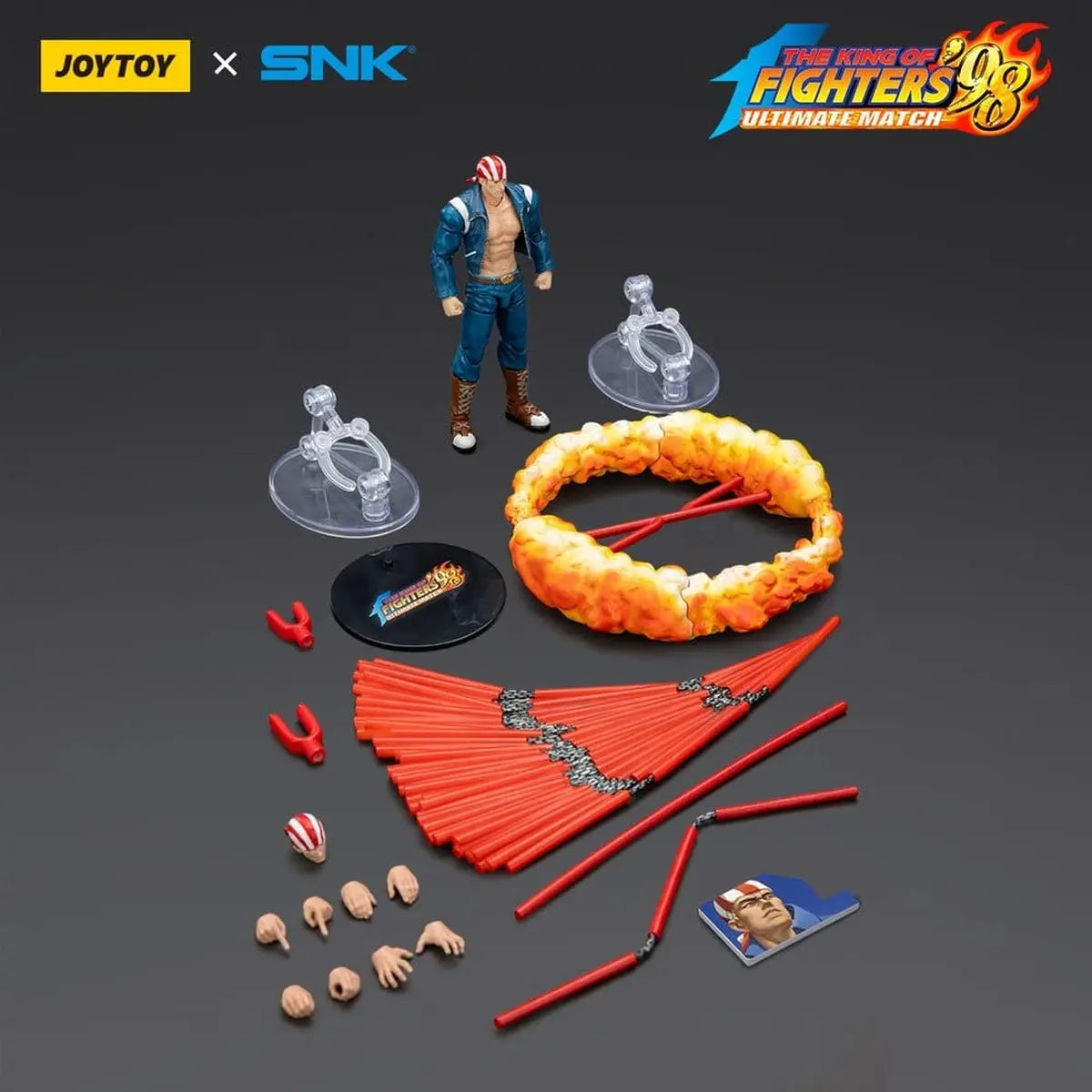 The King of Fighters '98 Ultimate Match figurine Billy Kane 12 cm - Image 7