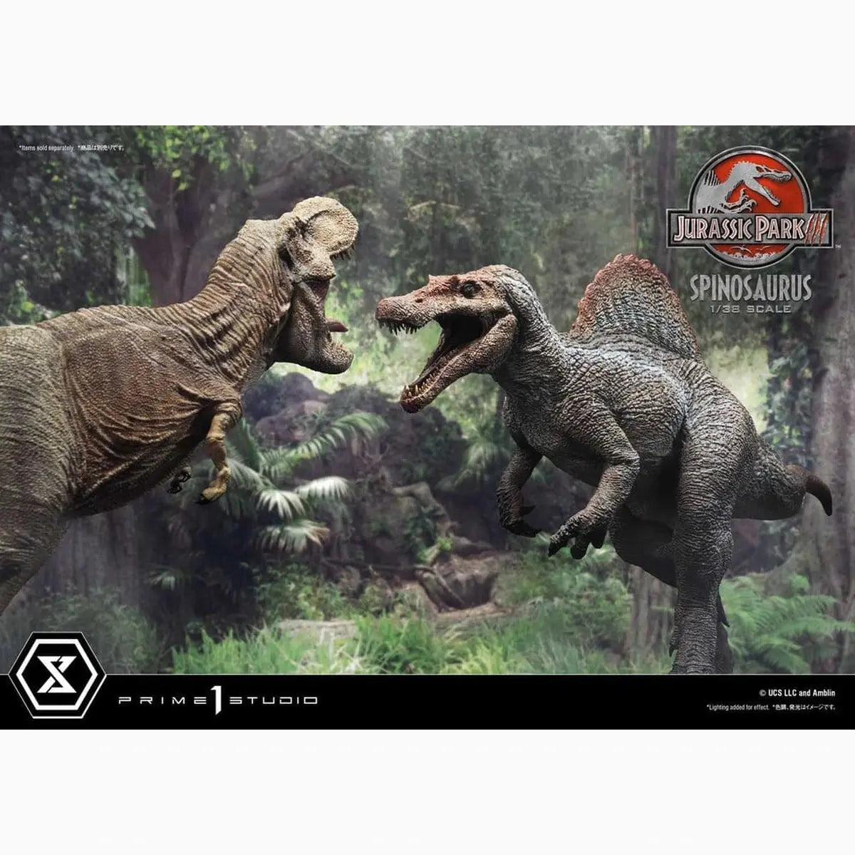 Jurassic Park III (Film) Prime Collectible Figures statue 1/38 Spinosaurus 24 cm - Image 7
