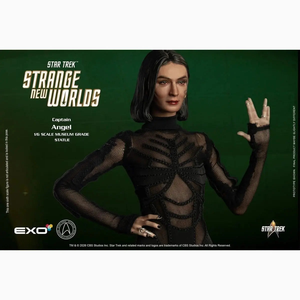 Star Trek: Strange New Worlds figurine Mixed Media 1/6 Captain Angel 28 cm - Image 7