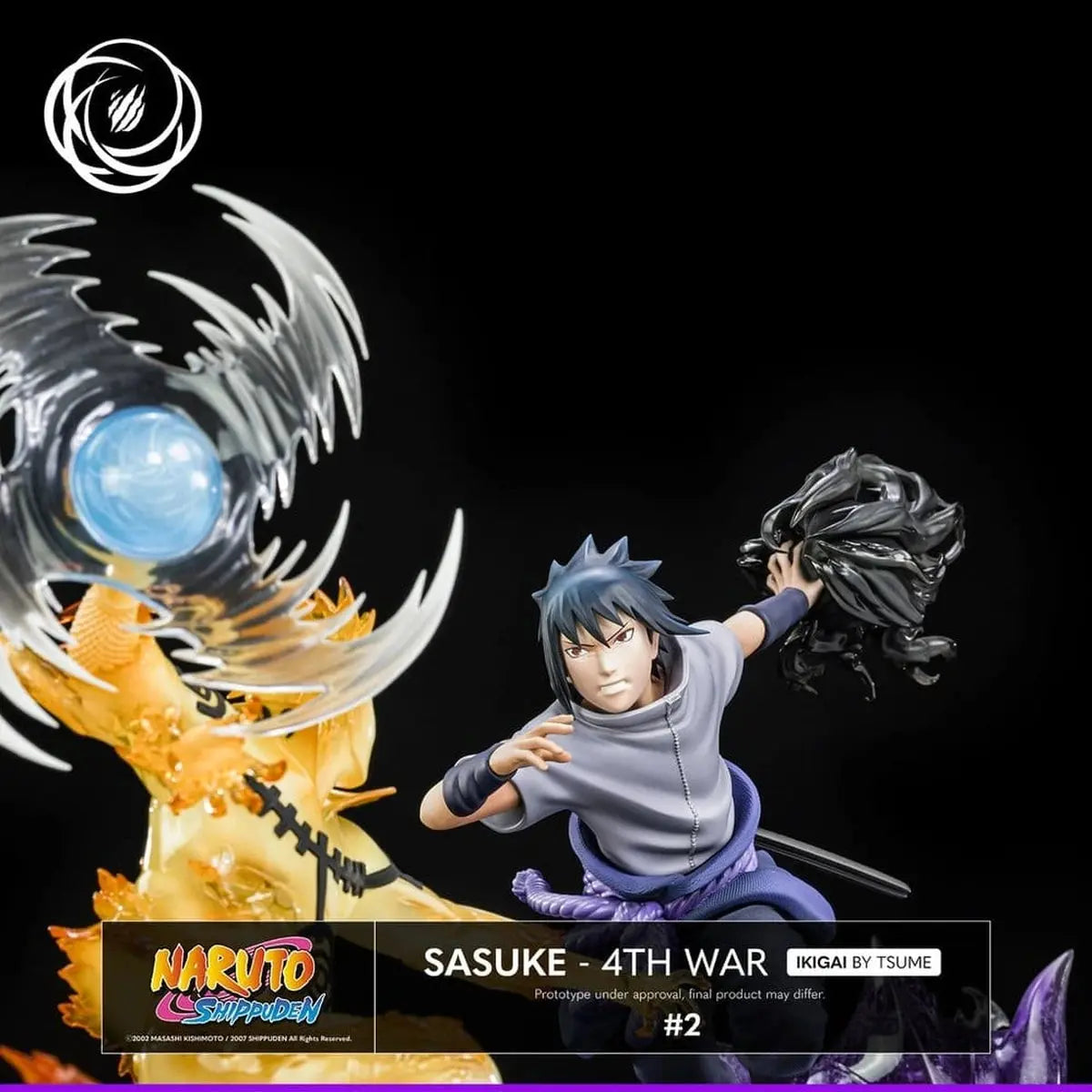 Naruto figurine 1/6 IKIGAI Sasuke Fourth Great Ninja War - Image 4