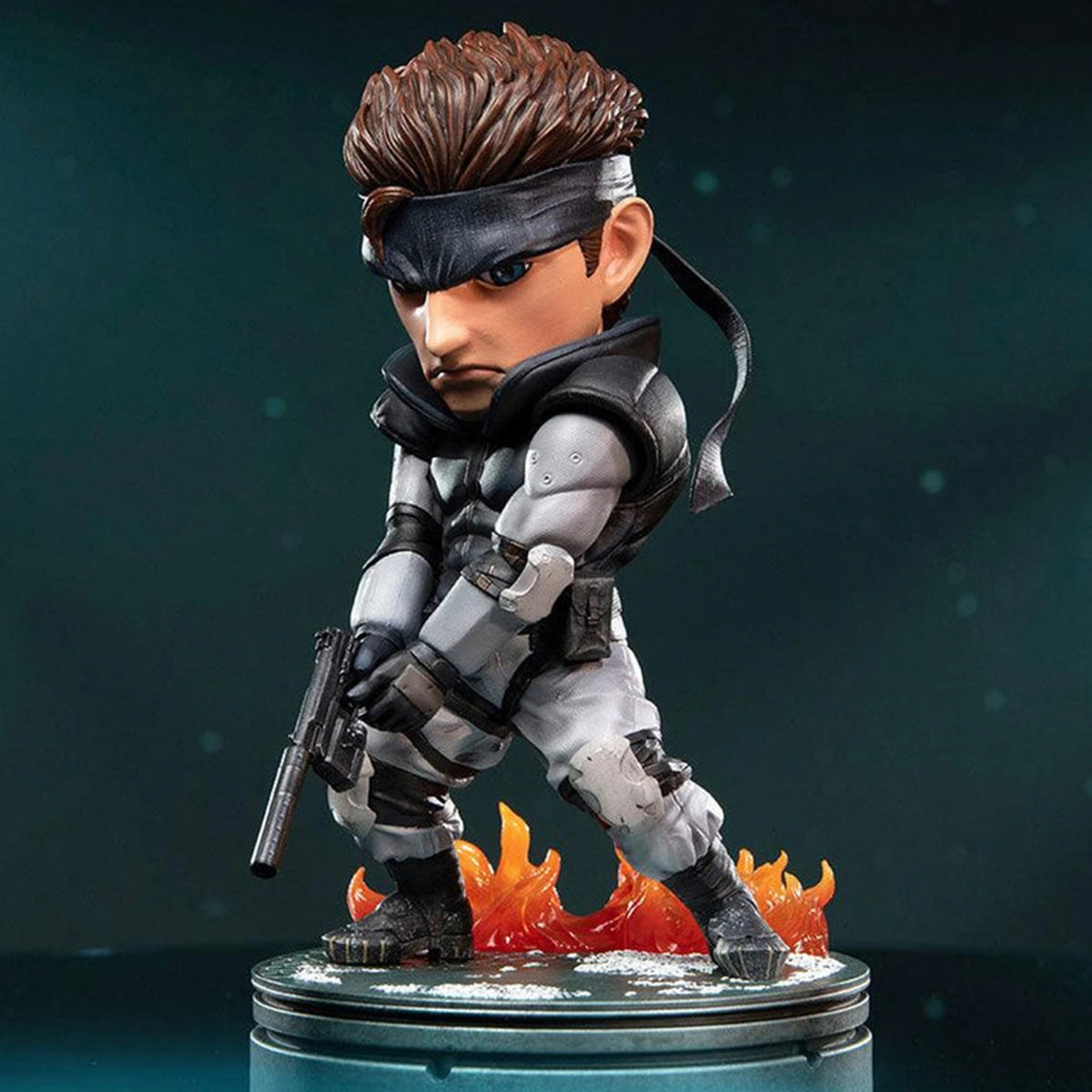 Metal Gear Solid Statue Solid Snake Sd Standard Edition 20cm - Image 5