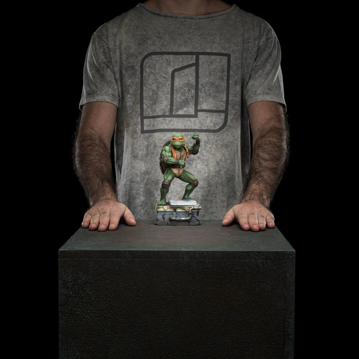 Tortues Ninja statuette 1/10 Art Scale Michelangelo 19 cm - Image 7