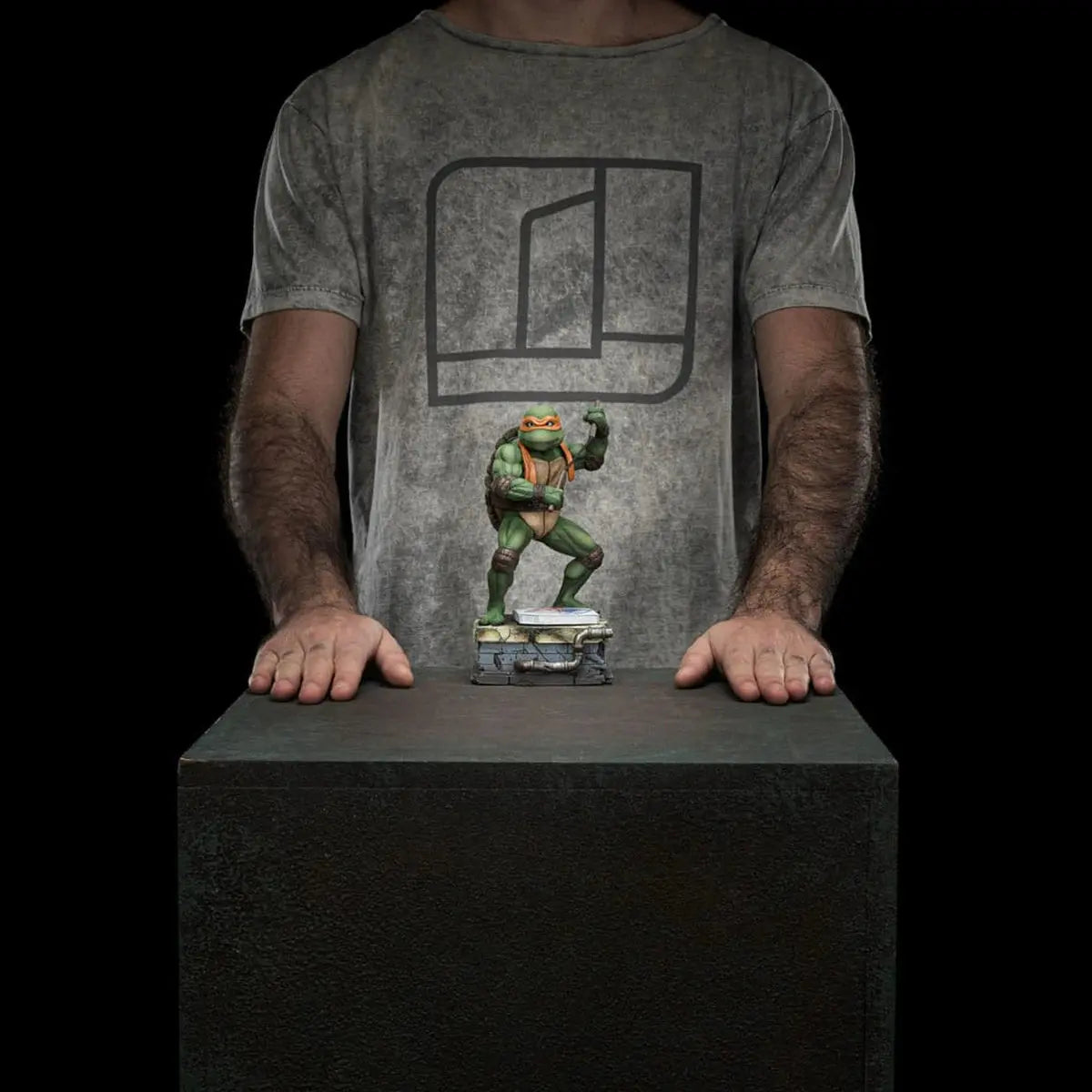 Tortues Ninja statuette 1/10 Art Scale Michelangelo 19 cm - Image 7