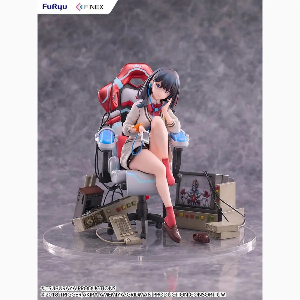 SSSS. Gridman Universe statuette PVC F:NEX Rikka Takarada Gaming Chair Ver. 19 cm - Image 7