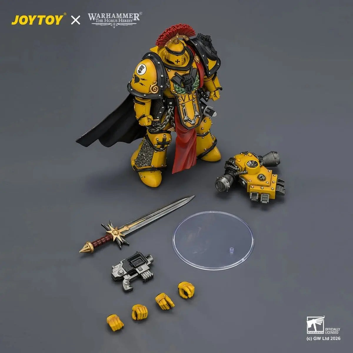 Warhammer figurine Imperial Fists Legion Praetor in Mk III Armour 13 cm - Image 7