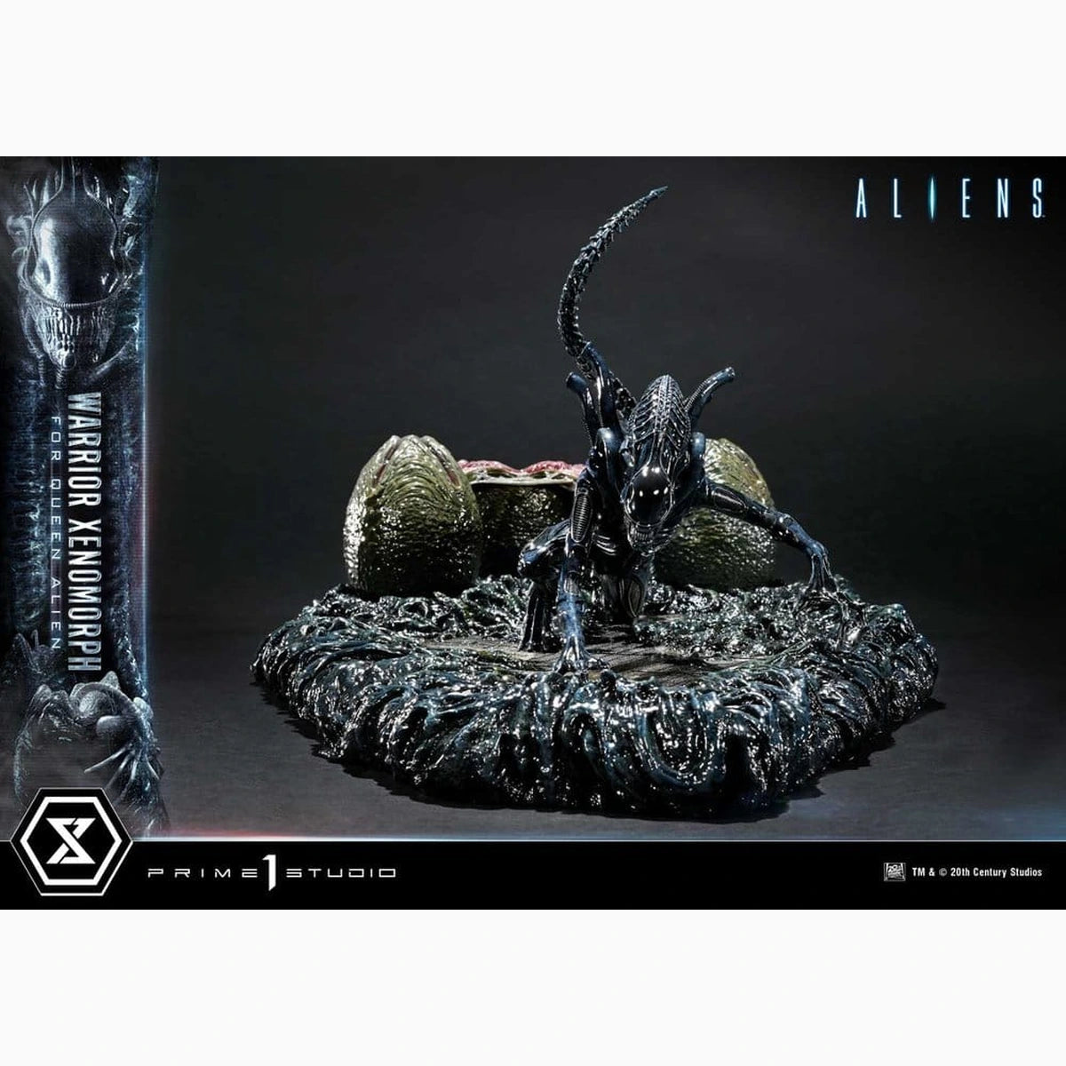Aliens (Film) Ultimate Diorama Masterline Statue Warrior Xenomorph for Queen Alien 23 cm - Image 7
